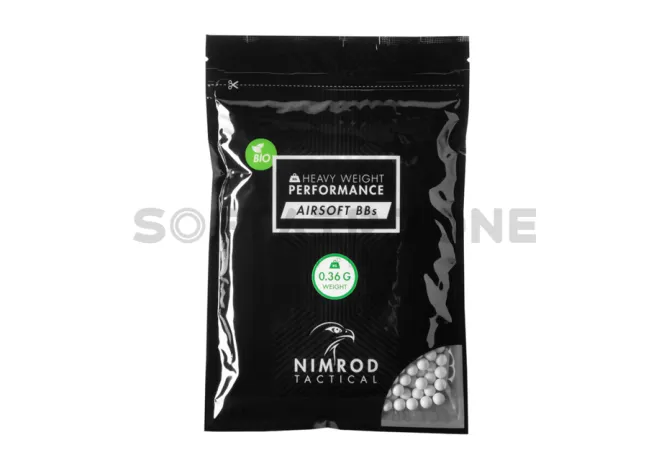 Nimrod 0,36g Bio BB Professional Performance White 1000 Schuss Beutel